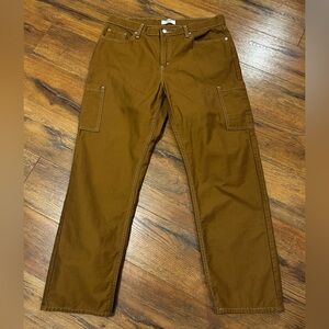 Denizen Levi's Women’s 14 - W32 90s Loose Straight Cargo Pants Light Brown